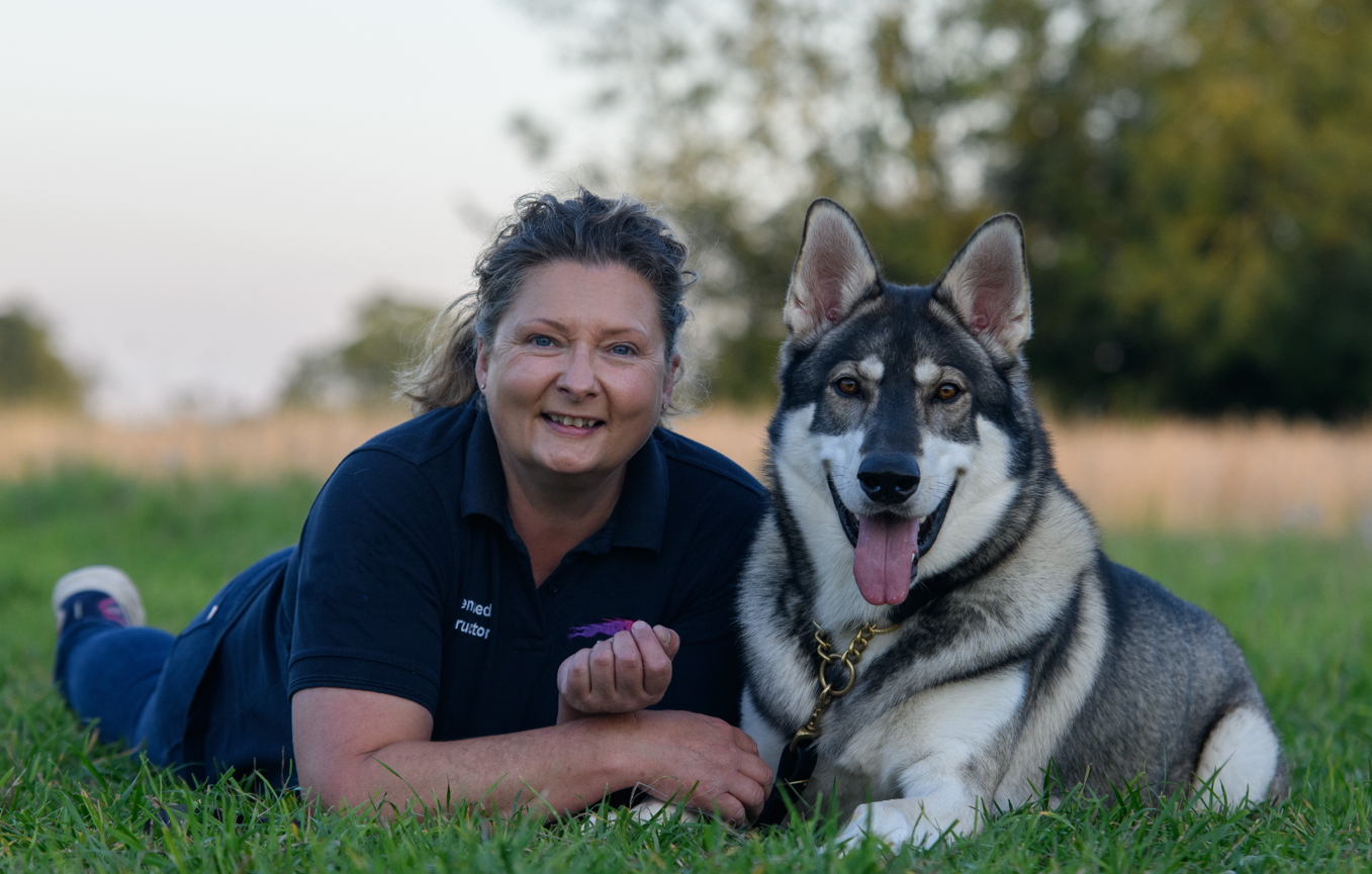 Angela Day from Born to Run Core Conditioning and Pilates for dogs